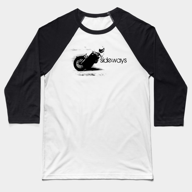 flat track - sideways Baseball T-Shirt by studio9teen